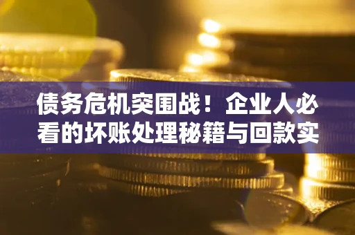 济南债务危机突围战！企业人必看的坏账处理秘籍与回款实战指南