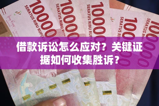 济南借款诉讼怎么应对？关键证据如何收集胜诉？